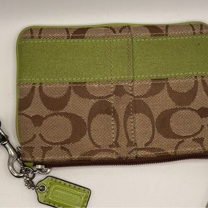 Signature Coach wristlet / wallet